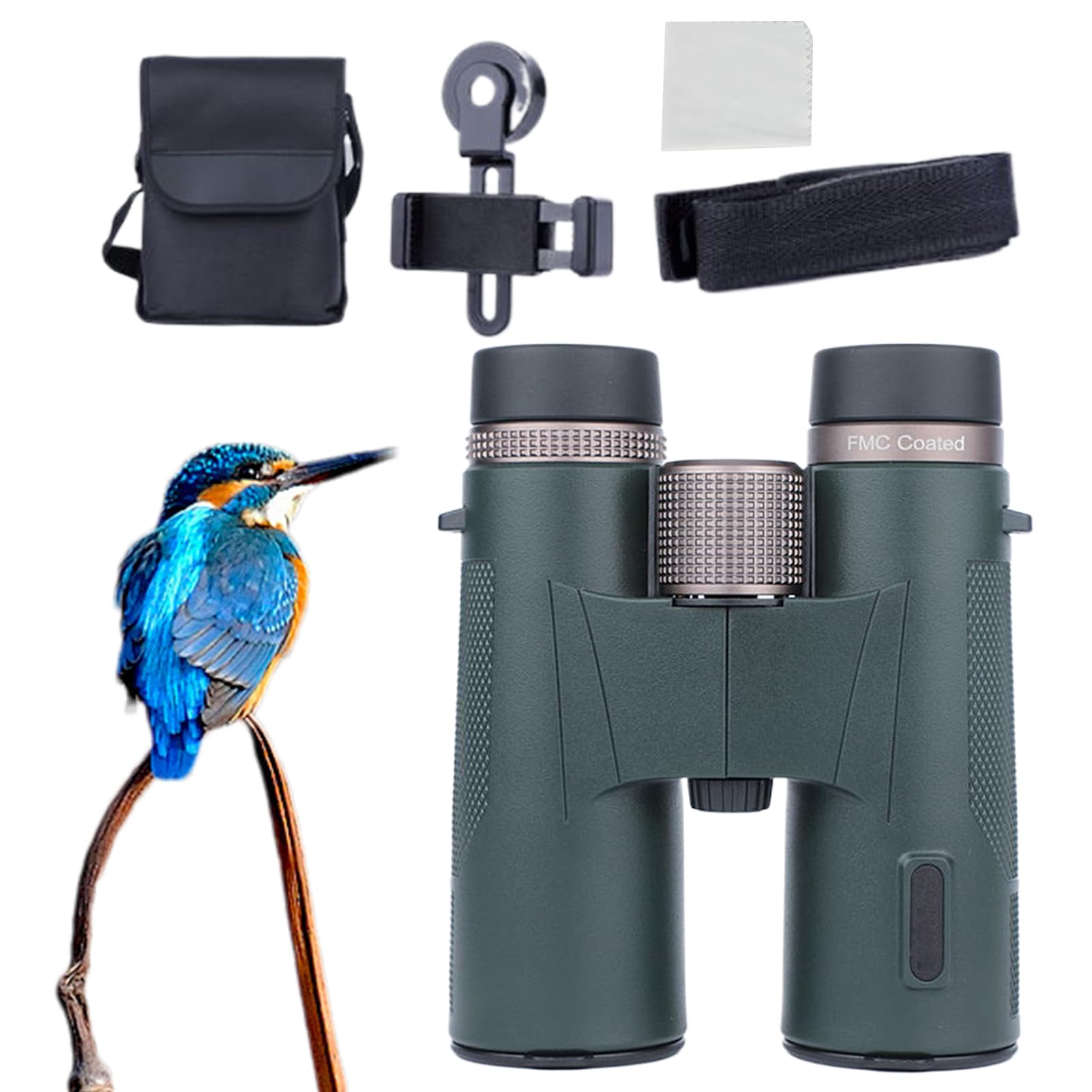 Binocolo Compatto Per Adulti Antiscivolo, Impermeabile, Vista Ampia, | Binocolo Da Concerto Birdwatching, Caccia, Campeggio, Escursionismo, Concerto, Teatro, Nave Da Crociera
