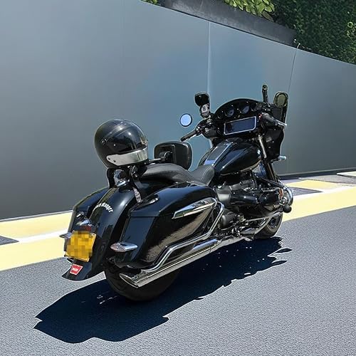 Miniatura 4 de M Maintenanse Componente ajustable del respaldo del asiento del conductorpasajero soportes fijos para BMW R18B (negro mate)