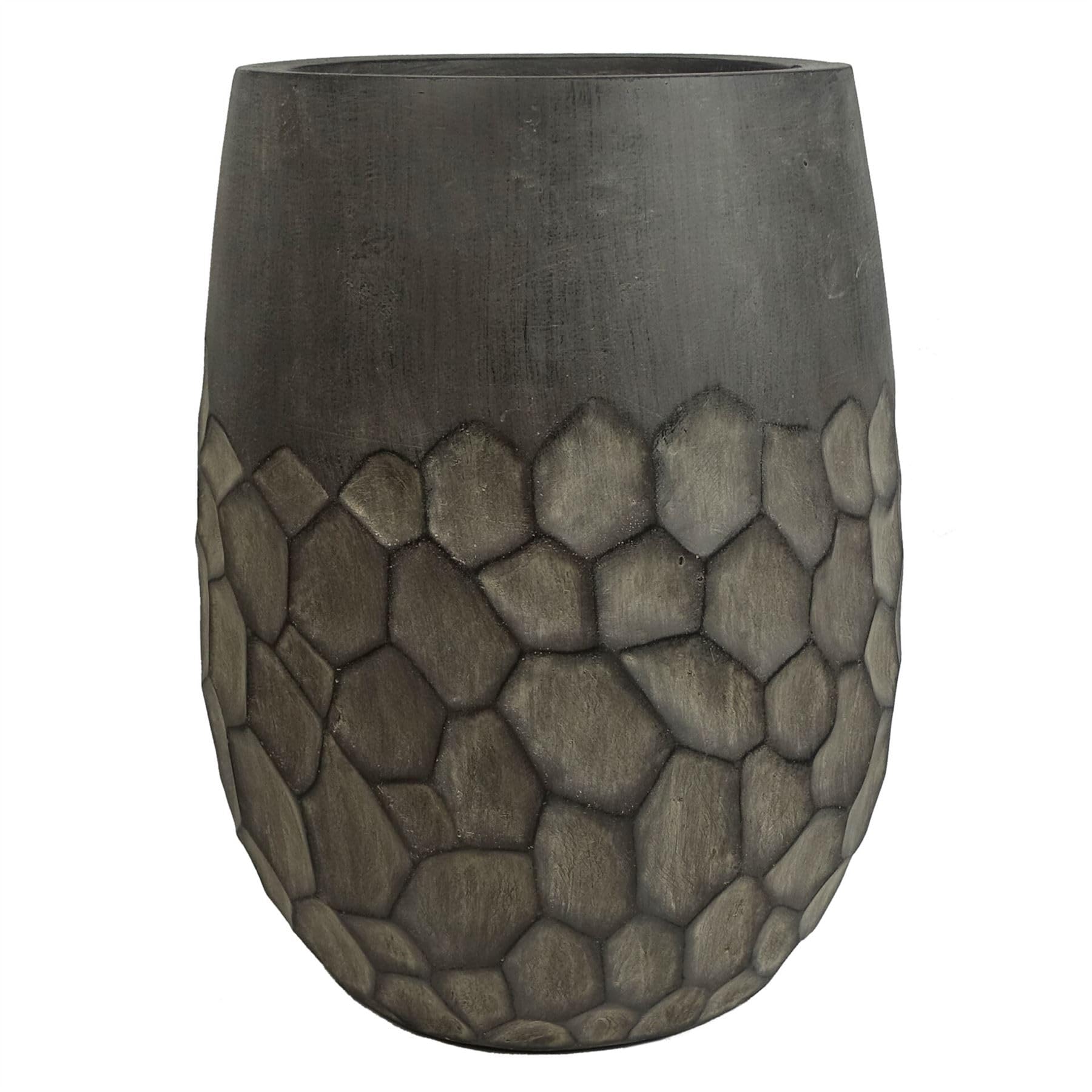 Large Planters Plant Pots, 38cm Honeycomb Planter