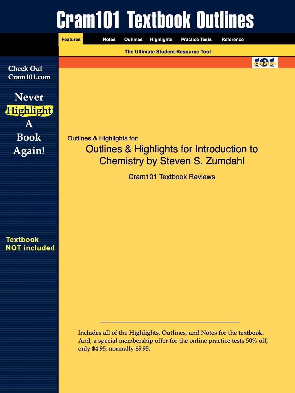 Outlines & Highlights for Introduction to Chemistry by Steven S. Zumdahl