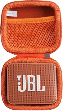 Storage Case for JBL GO 2 /JBL GO Essential 2 Bluetooth Speaker - Hermitshell Orange