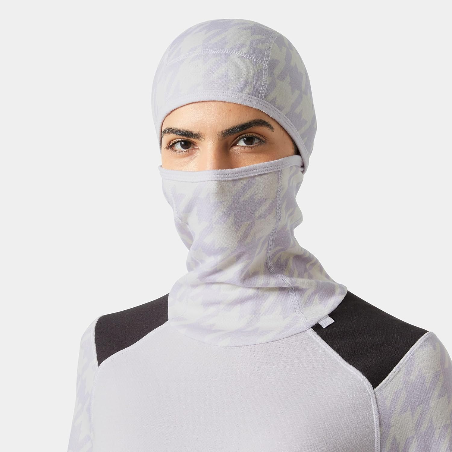 Helly-Hansen LIFA Merino Midweight Balaclava Hoodie for Women - Warm, Breathable, Performance Layer for Outdoor Activities