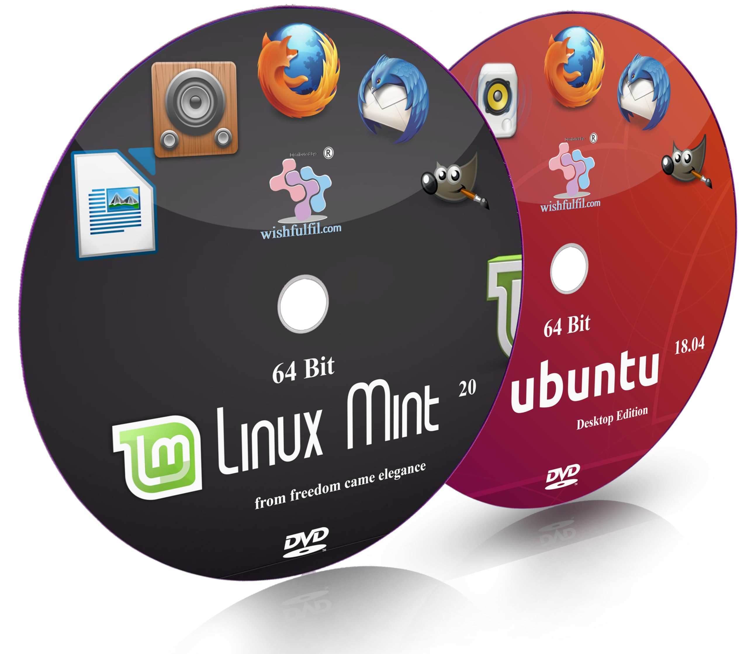 wishfulfil Ubuntu 18.04 GNOME and Linux Mint 20 Cinnamon 64 Bit Live Bootable DVD (B07FVN32S1) Amazon Price History, Amazon Price Tracker