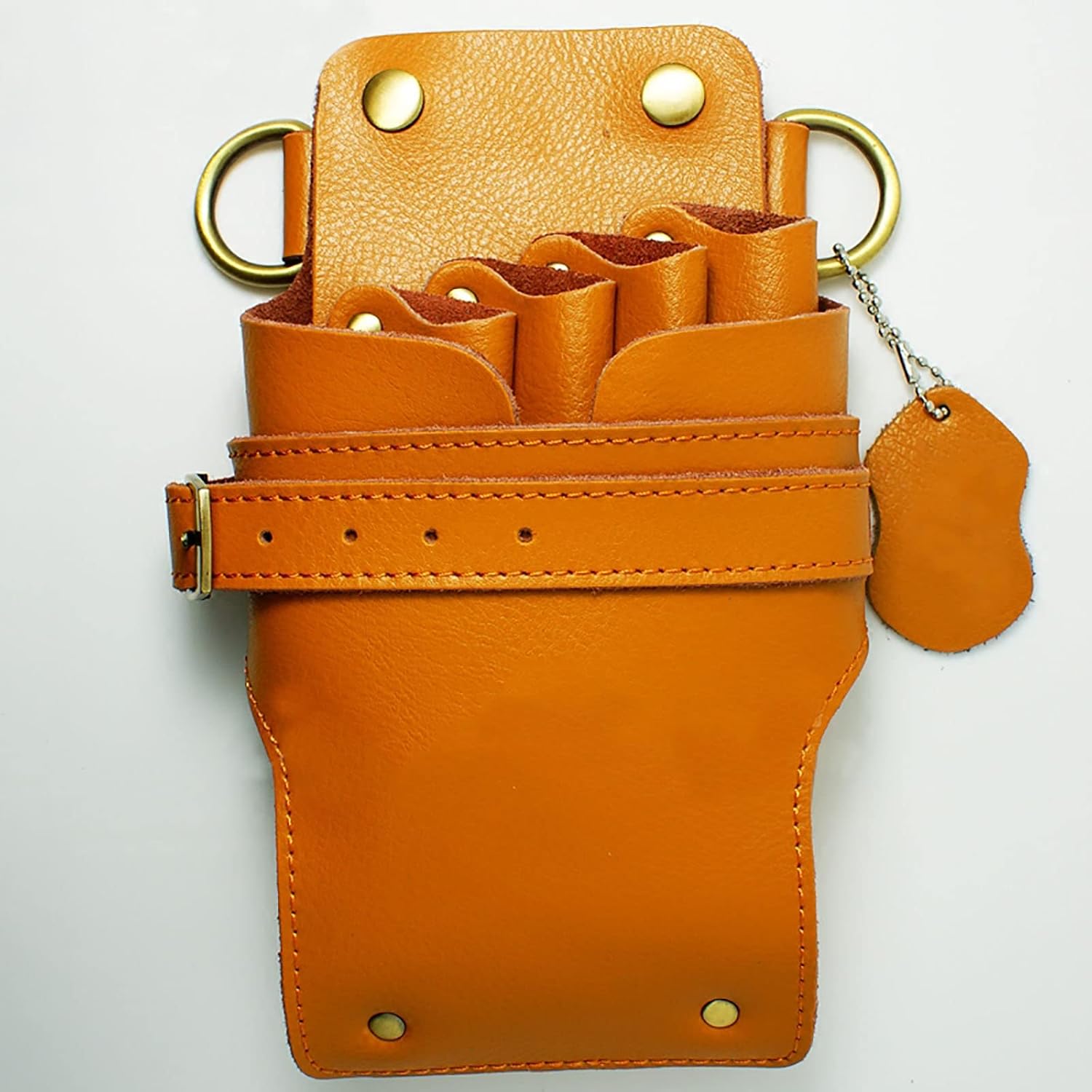 Hairdresser Hair Scissors Organizer Waist Bag,with Shoulder Belt Hairdressing Leather Holster Pouch Holder Case Barber Beauty