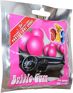Bubble Gum Scent Car Dashboard Polish Sponge Pink