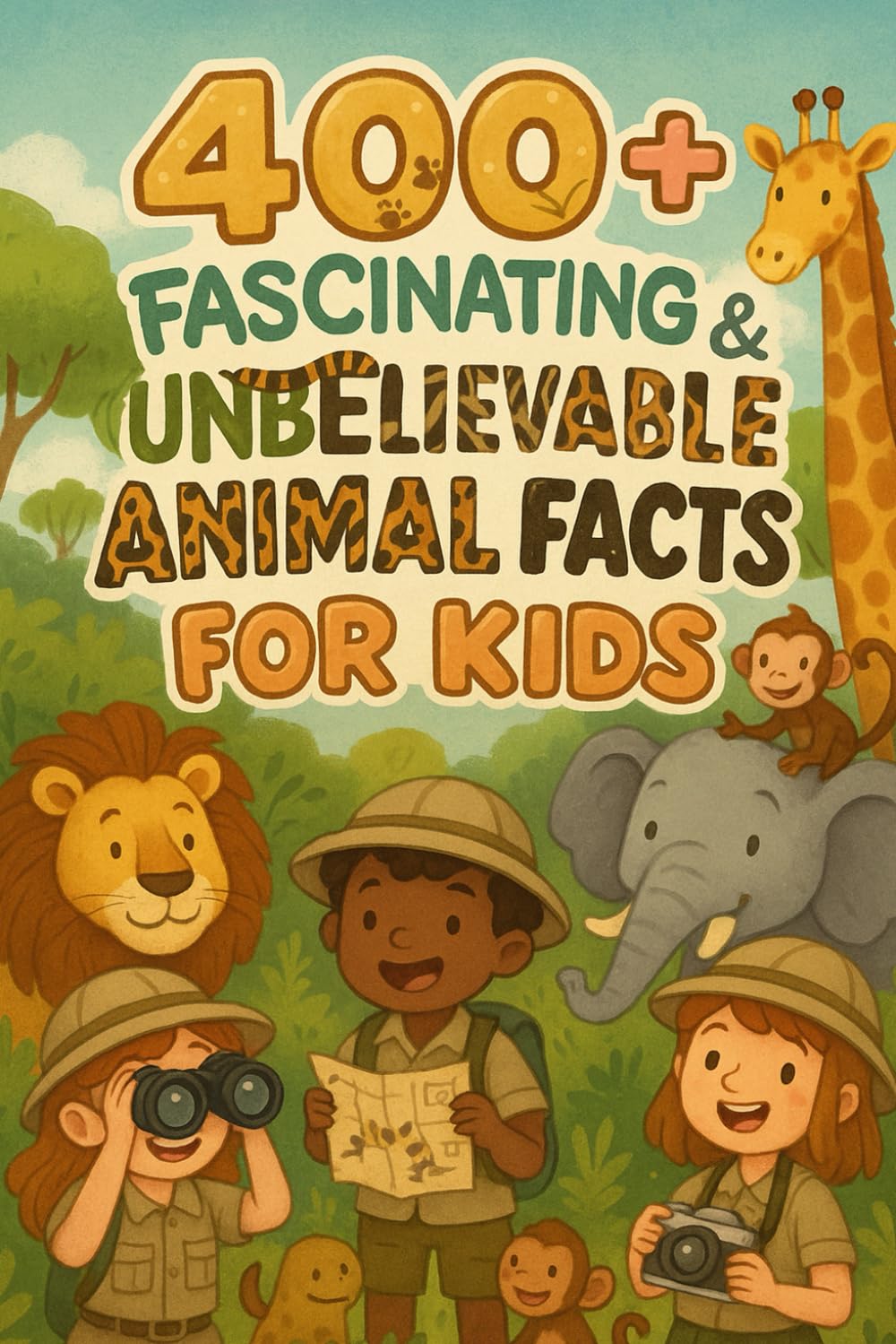 400+ Fascinating & Unbelievable Animal Facts for Kids: Discover Wild Animals, Incredible Adaptations & Nature’s Oddities! (A Must-Have for Young Animal Lovers)