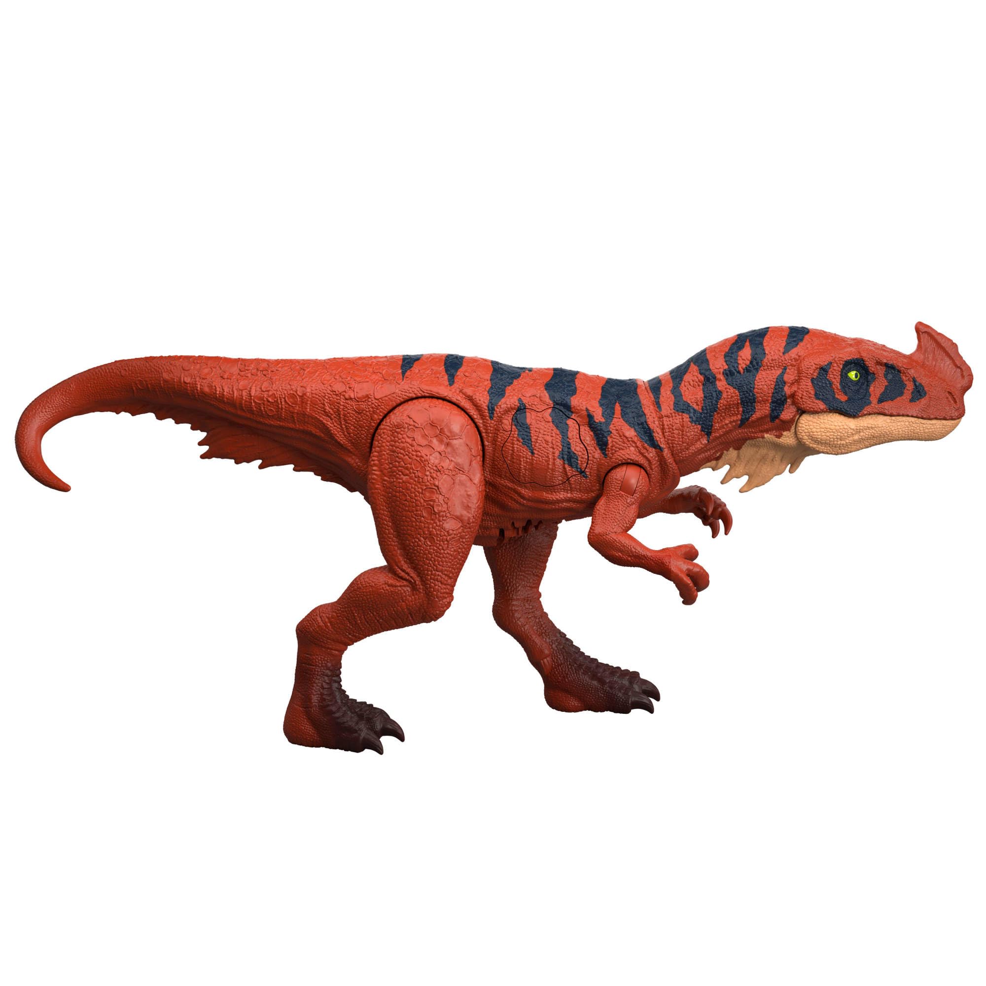Mattel Jurassic World Figurine de Dinosaure Rugissement Féroce Mouvement Mâchoire Attaque Effets Sonores JKL76