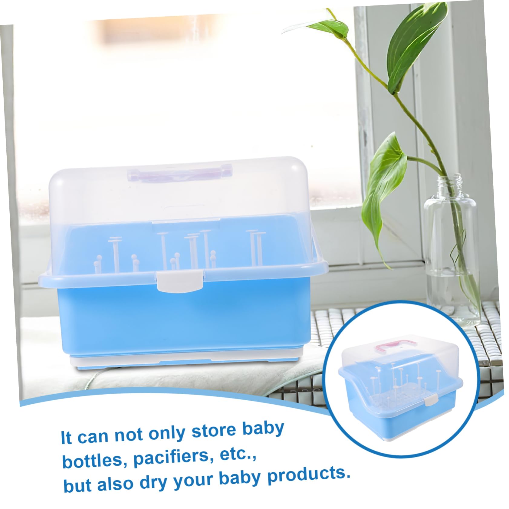 Yardwe Boîte De Rangement pour Couvercle Boîte De Séchage De Vaisselle Et Durable Design pour Utilisation
