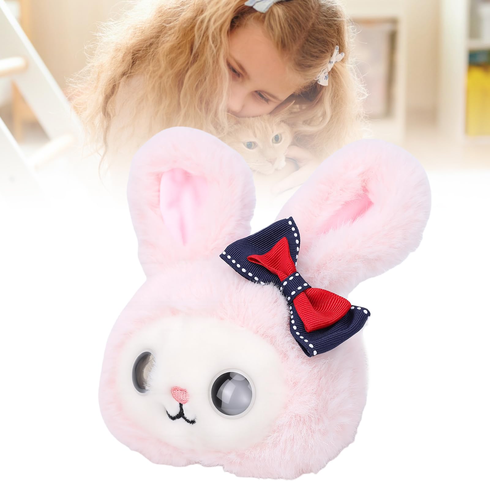 Muñeco de Peluche Inteligente con IA, Compañero Emocional Interactivo,