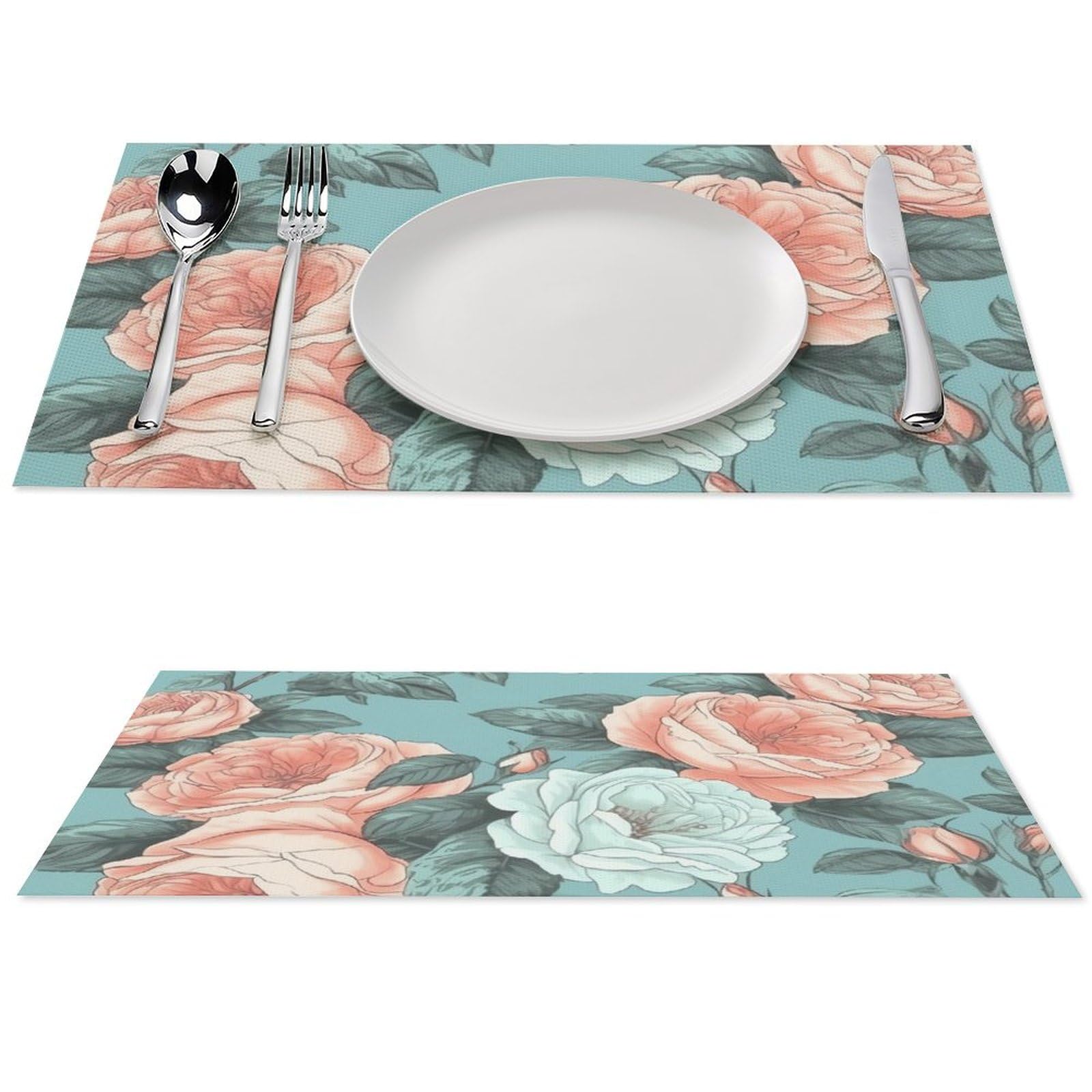 Set de table résistant à la chaleur antidérapant lavable pour table à manger
