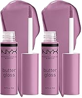 Vista 48 de NYX MAQUILLAJE PROFESIONAL Brillo de mantequilla, brillo de labios no pegajoso - Praline (Deep Nude)