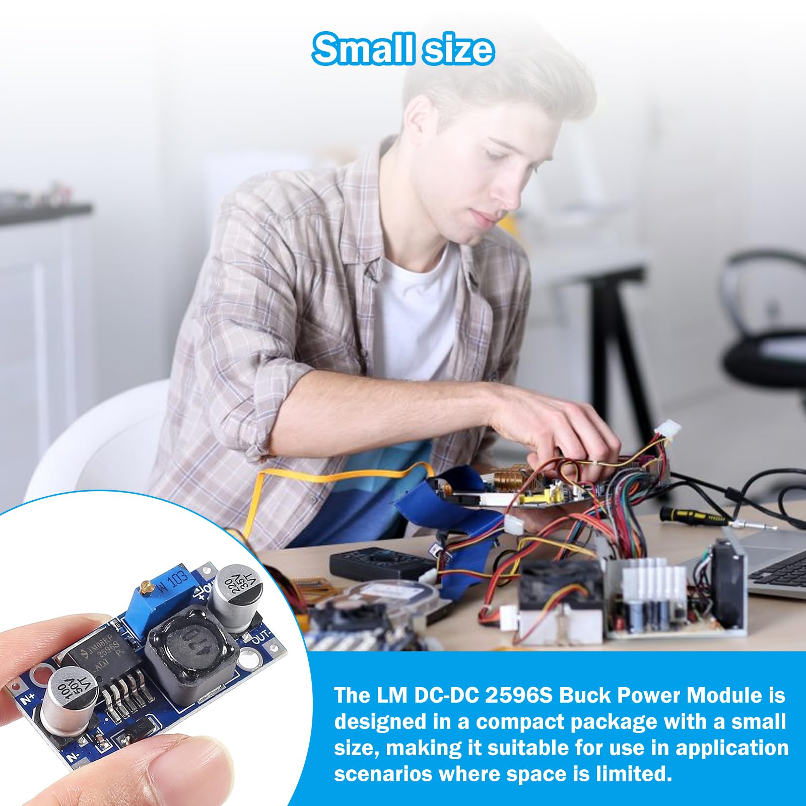 Modulo Ad Alta Efficienza Step Down Buck Converter Modulo RUIZHI DC DC ...