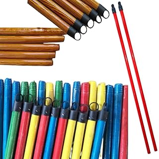 5 Pcs Wooden Broom Handle Stick