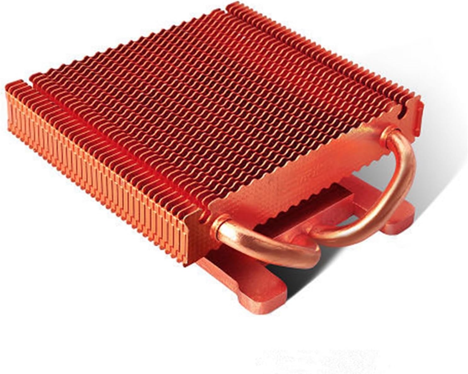 K80 Graphics Card Radiator 2 Copper Heat Pipe Radiator 8CM Silent Fan 3PIN GPU Silent Cooling (Color : Four Heat Pipe)