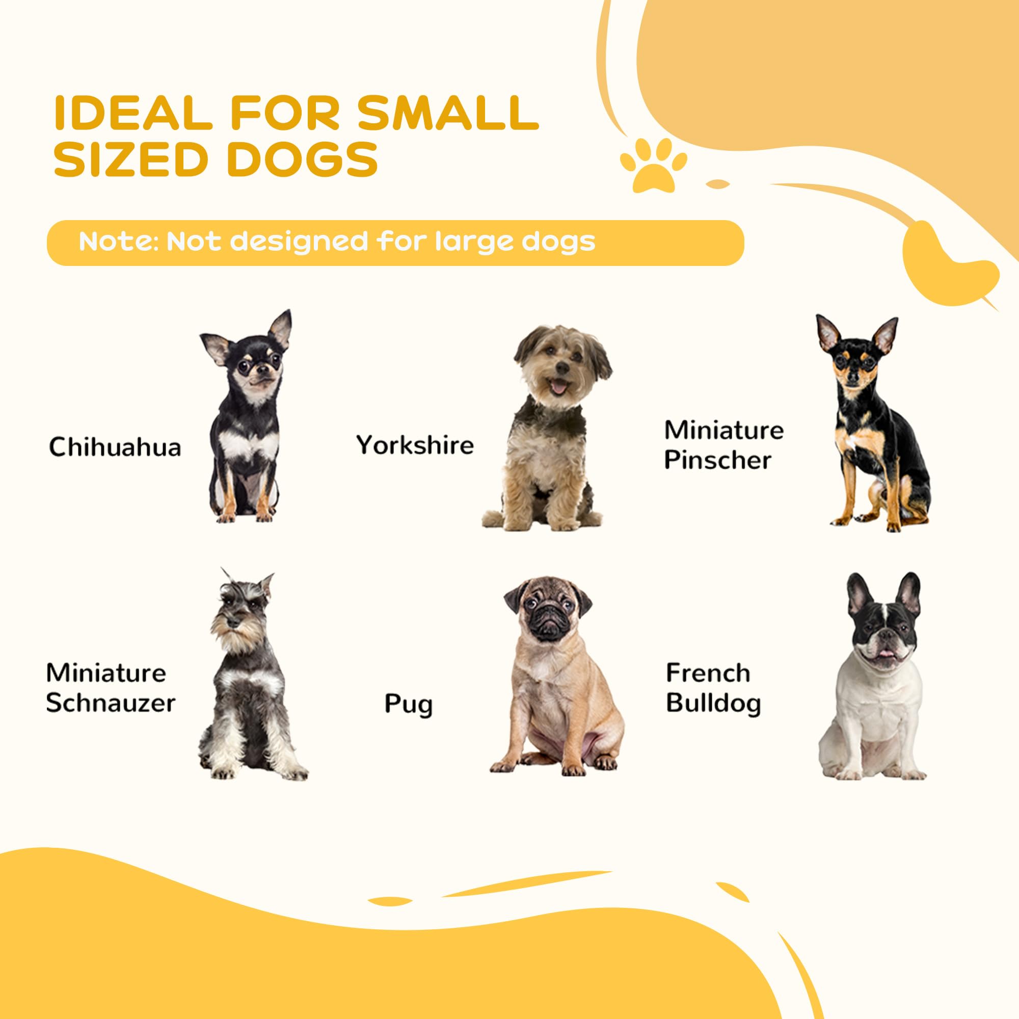 PawHut Freestanding Pet Gate Wooden Dog Gate with Support Feet Foldable Pet Fence Safety Barrier for the House Doorway Stairs Light Grey - Image 3