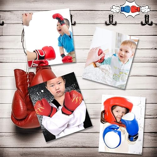 Miniatura 4 de Guantes de boxeo para niños, guantes de boxeo para jóvenes, guantes de boxeo para principiantes, guantes de bolsa pesada para Muay Thai Sparring