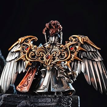 Amazon.com: COPPERTIST.WU Crimson Templar Figurine Statue Ornament