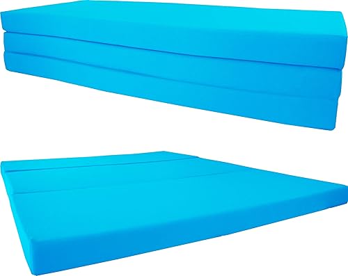 Miniatura 23 de Shikibuton Cama plegable en 3, espuma de alta densidad de 1.8 lbs, tamaño Twin, Full, Queen, colchones plegables. Marrón,Negro -,Borgoña,Gris,Verde