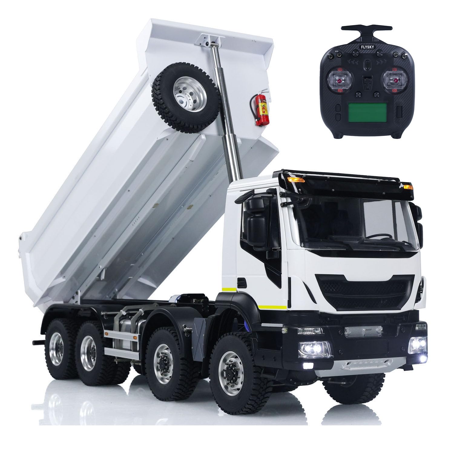 TOUCAN RC HOBBY 1 14 8X8 RC Hydraulic Dumper Car 2-Speed Transmission Remote Control Tipper Car