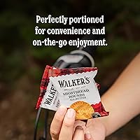 Vista 4 de Walker's Shortbread Rounds, Galletas Shortbread de Mantequilla Pura, Paquete Individual, 1.2 Oz (Paquete de 22)