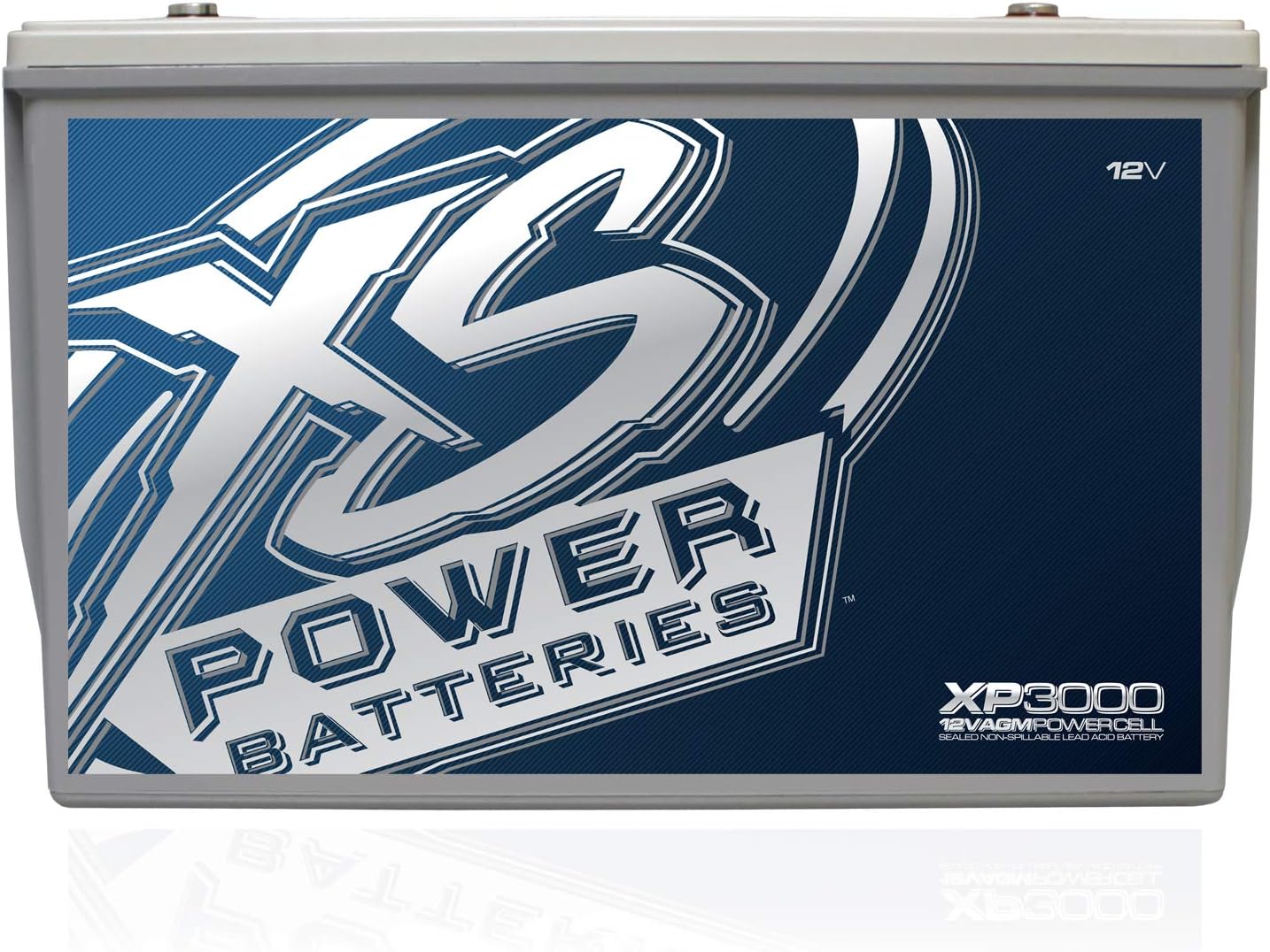 xs power xp3000 3000 watt power cell marine stereo battery for atvutvcart