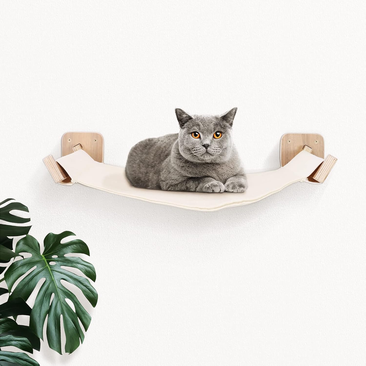 TOFUUMI Cat Hammock Cat Wall Furniture Cat Bed & Furniture for Large Cats or Kitty