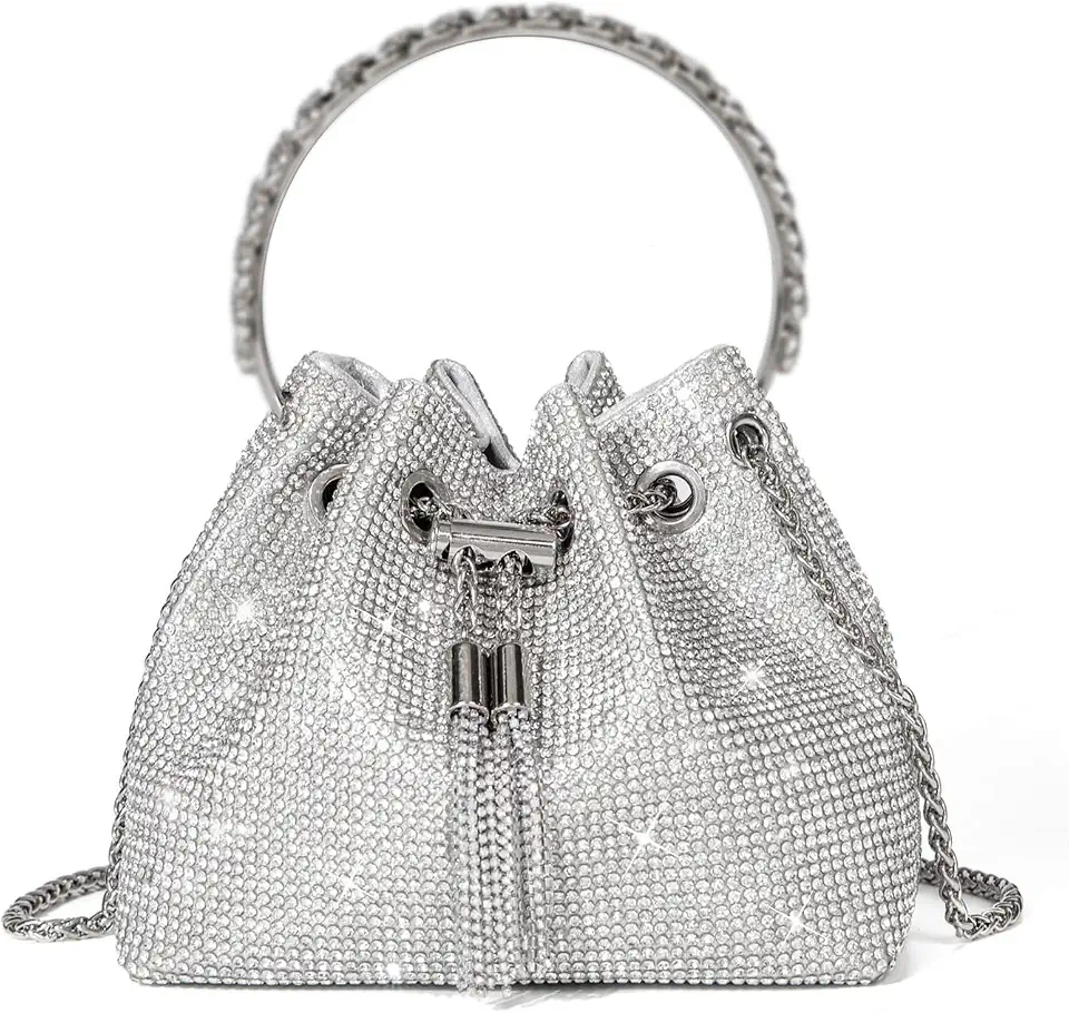 Azonee Crystal Rhinestone Evening Crossbody