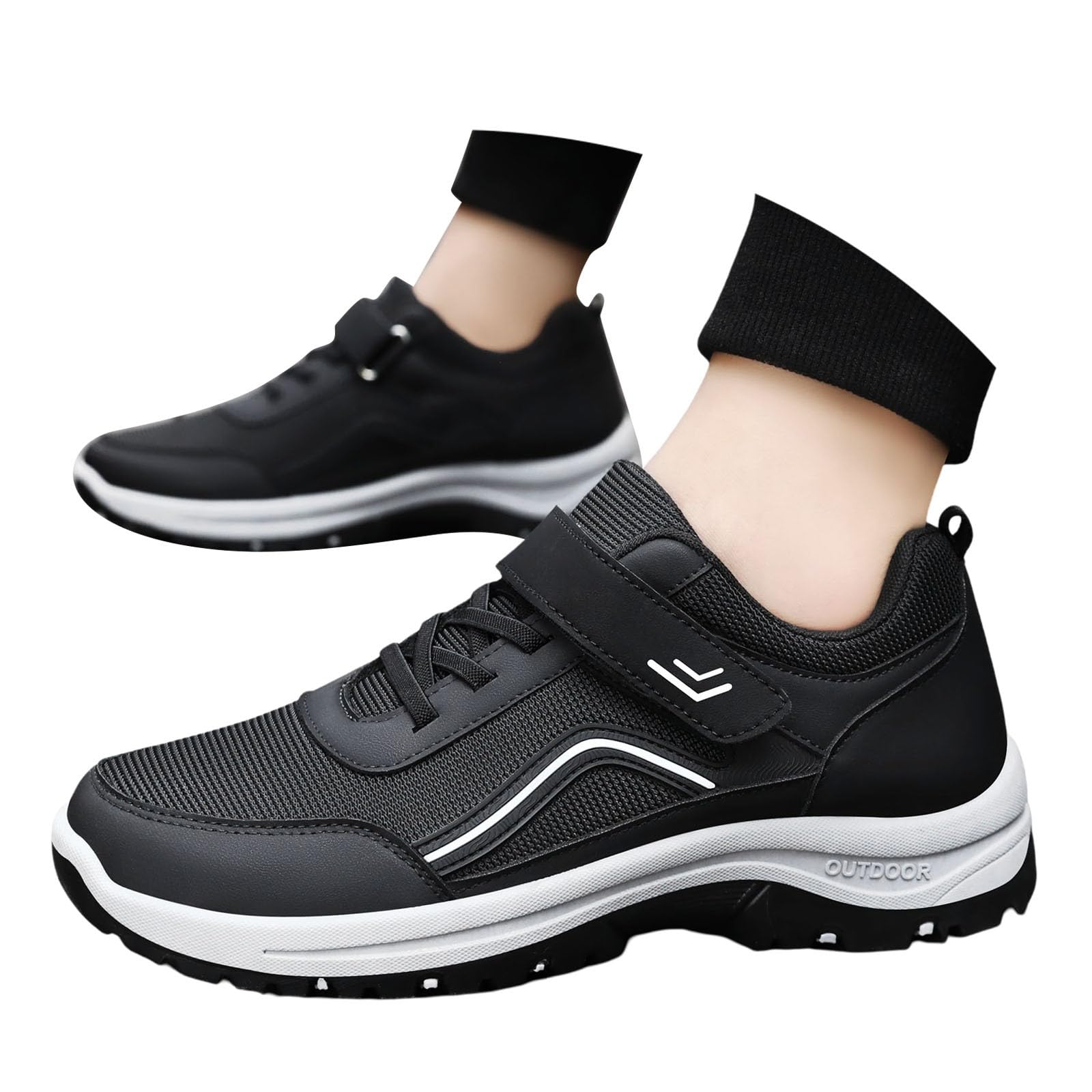 Zapatillas Correr Hombre Deportivas Hombre Running Shoes Caminar Gimnasio De Trail Deporte para Andar Deportivos Calzado Negras Rojas Plataforma 44 42 Zapatos Tenis Corrida Gym Mens Trainers