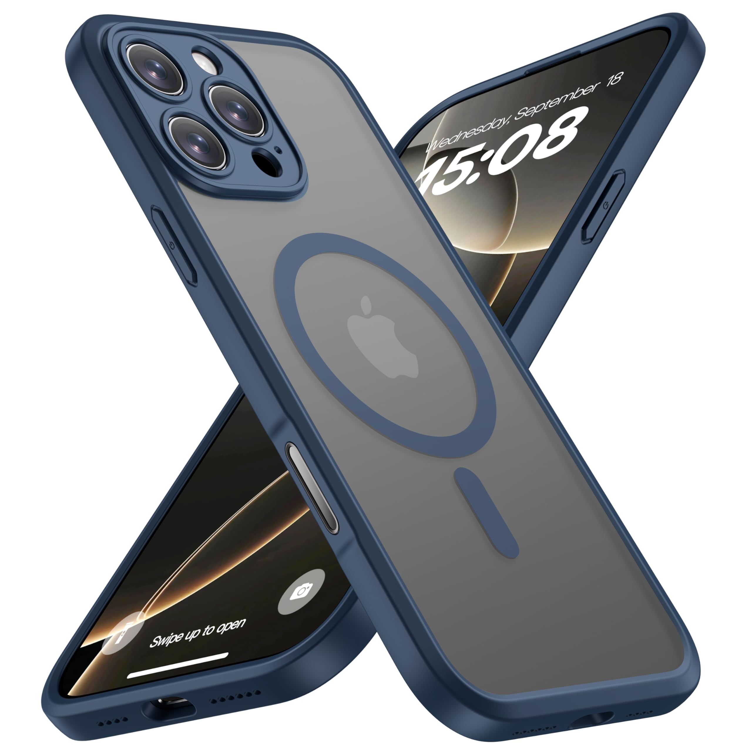 ImpactStrong Magnetic Guard for iPhone 16 Pro Case [Camera Control Button] [Camera Protection] [Military Grade Drop Tested] [Compatible with MagSafe]