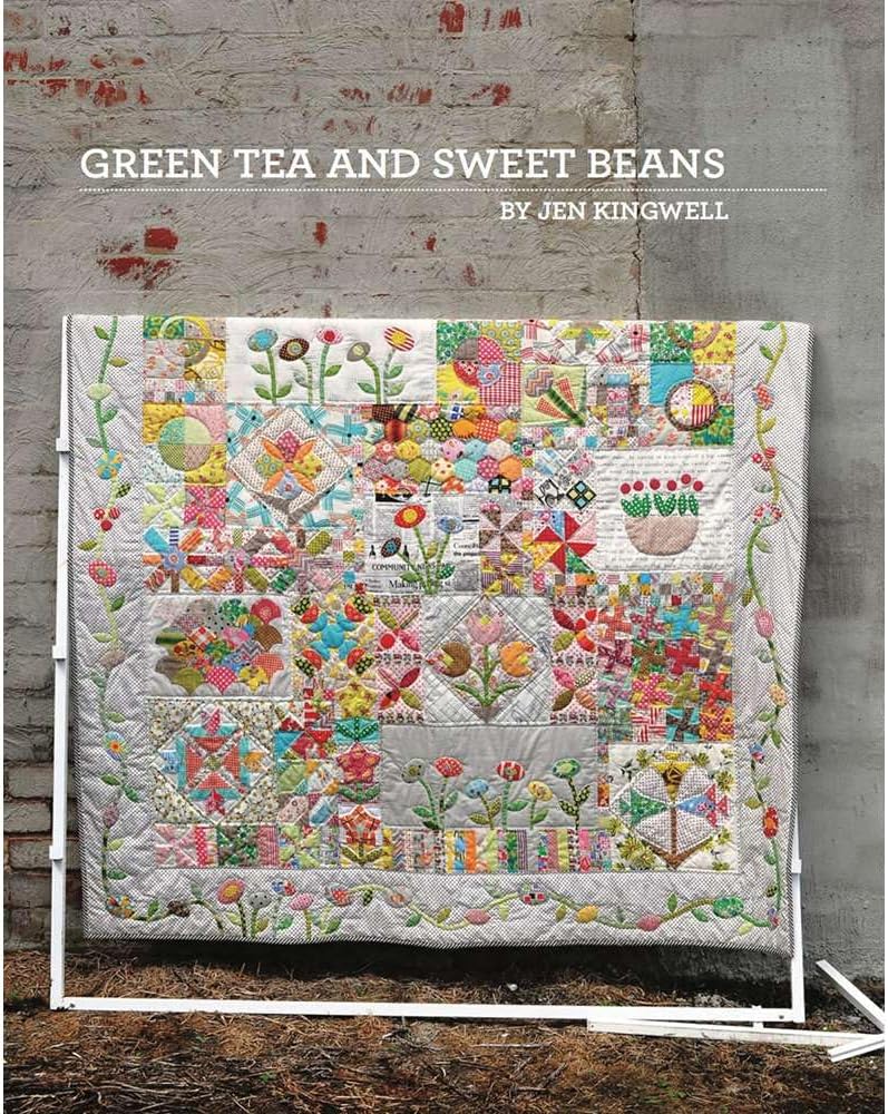 Green Tea and Sweet Beans Pattern Booklet By Jen Kingwell Designs