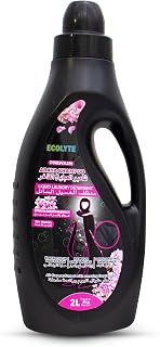 ECOLYTE+ Abaya Shampoo, Premium Liquid Laundry Detergent, Color Protection, Perfect Cleanliness, Radiantly Black Care, Dirt Removal & Long Lasting Fragrance - (Spring Blossom, 2 Liter)