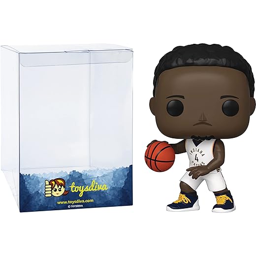 V I C T O R O L A D I P O [P A C E R S ] : P O  P ! Basketball Vinyl Figurine Bundle With 1 Compatible 'Toysdiva' Graphic Protector (058-44275 - B)