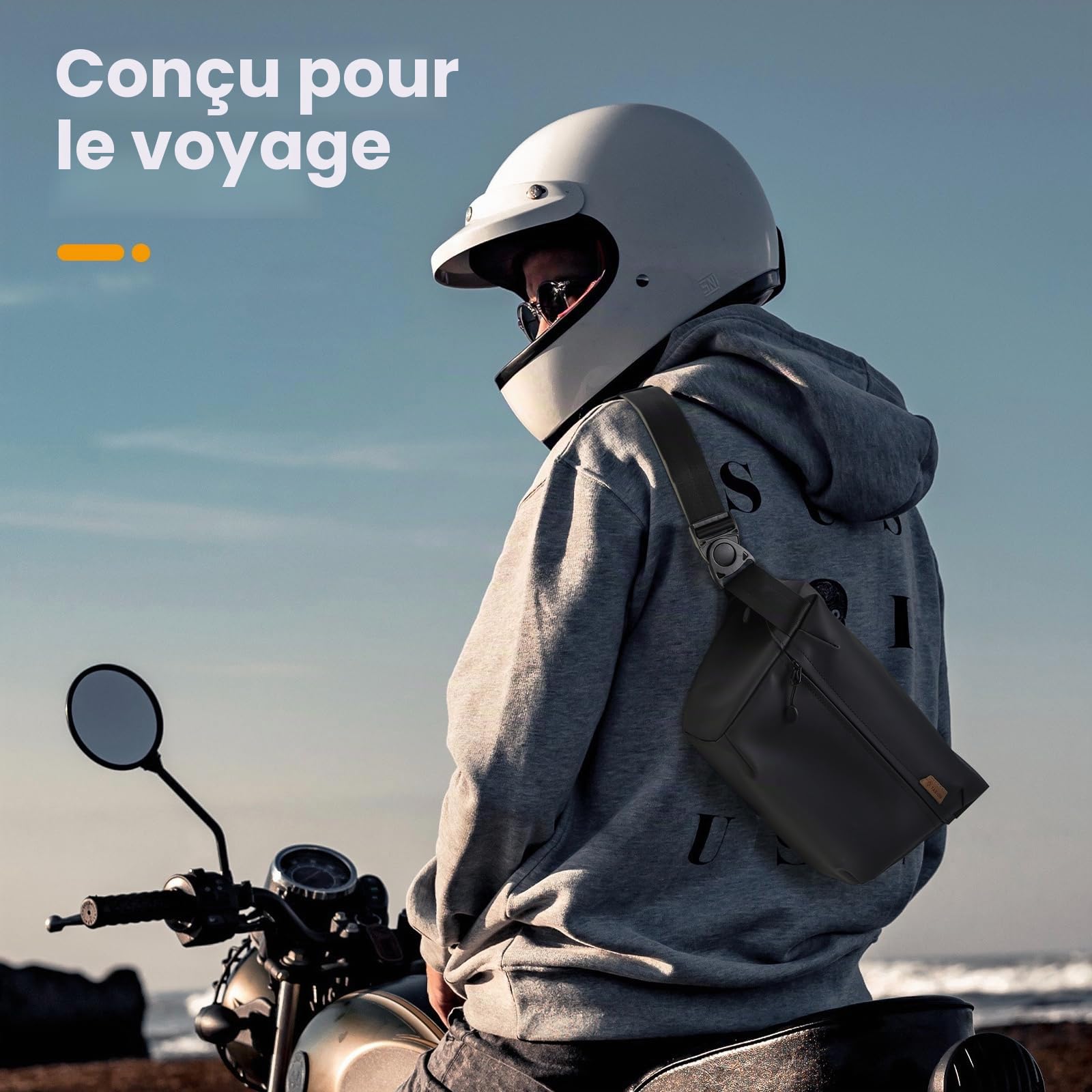 TARION Sac à Bandoulière pour Appareil Photo: Sac pour Appareil Photo DSLR Sling Pack Photographie Sling Bag Sac à Dos pour Drone Appareils Photo Reflex Camera Sling Pack Sac à Bandoulière TR-SB