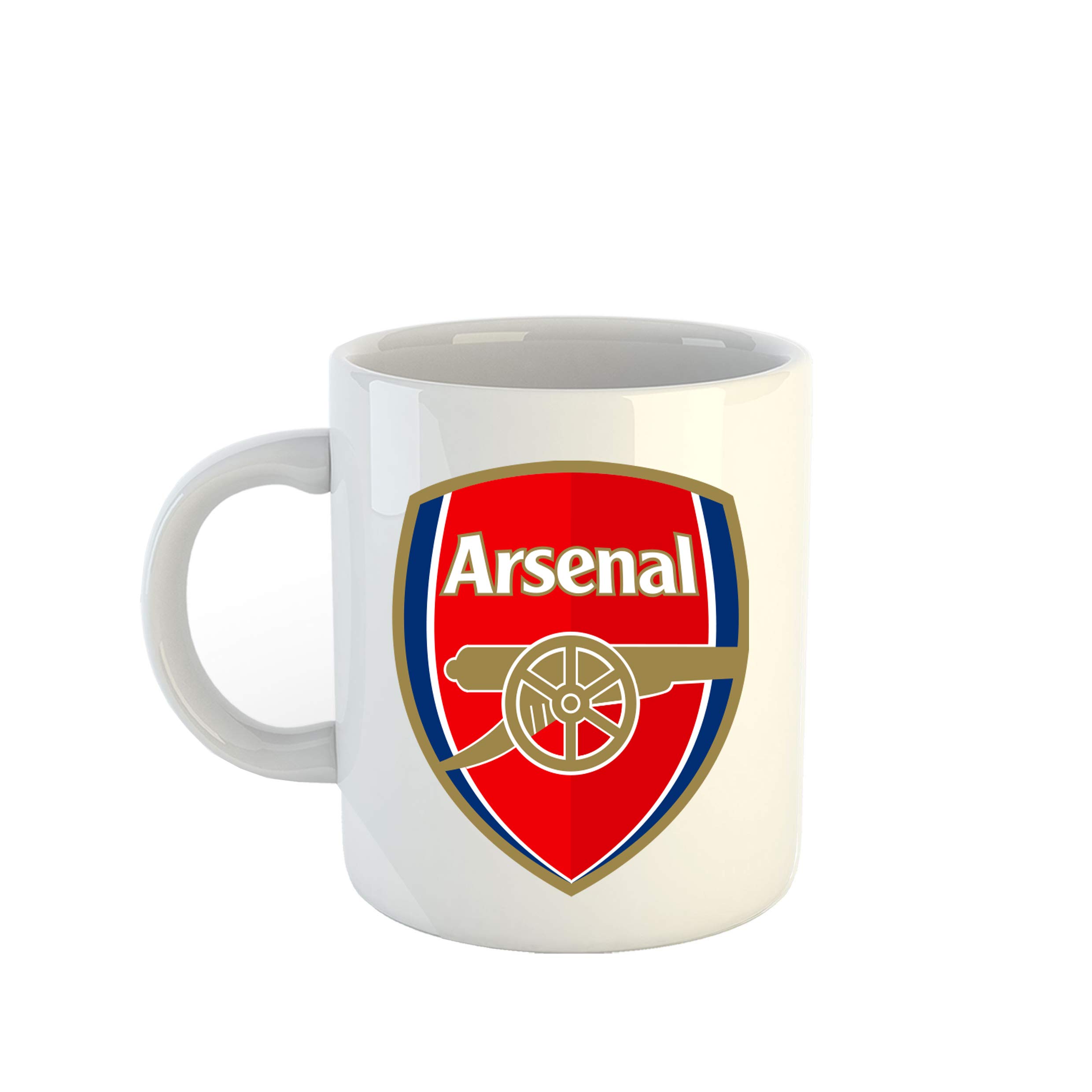 Gen7"Arsenal,Printed Ceramic Mug. 11 oz White (350 ml Pack of 1)