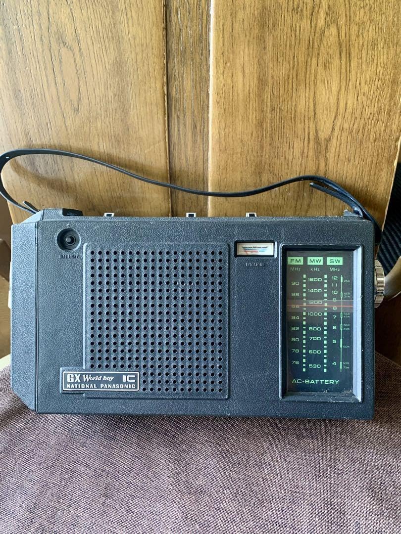 ◆ National ポータブルラジオ GX World Boy RF-858 ◇ National ポータブルラジオ GX World Boy RF-858