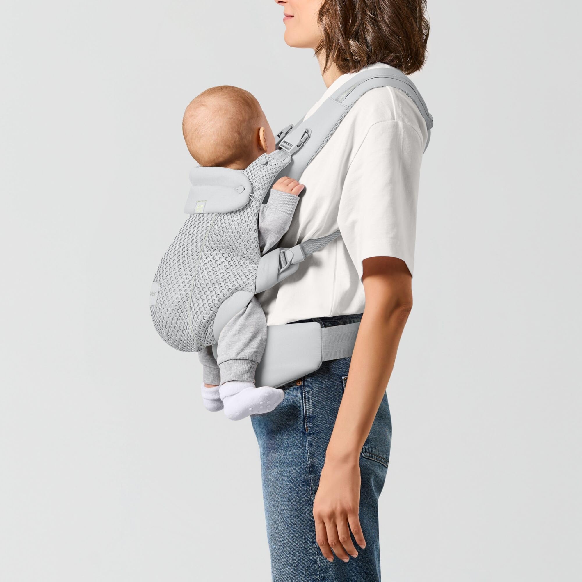 CYBEX Gold AMYA Babytrage ab Geburt bis 3 Jahre 3,2-15 kg 760 g Fog Grey