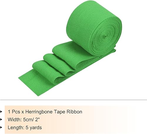 Vista 254 de PATIKIL Cinta de sarga de algodón de 3/4 pulgadas, 10 yardas, cinta de encuadernación al bies, cinta de espiga para costura, envoltura de regalos