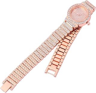 Diamond Watch Girl Watch 1Pc Movement Watch Fashion Bracelet Watch Wrist Watch Alloy Watch for Daily Date Dimond Watch Girl Watches