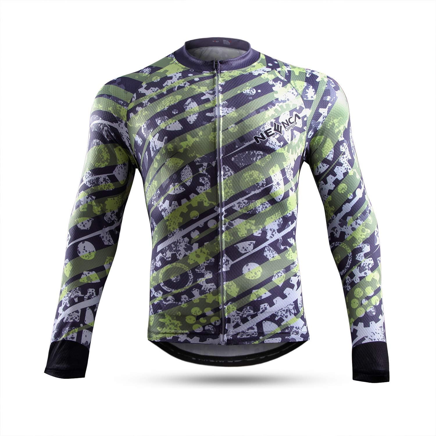 NEENCA Men's Cycling Bike Jersey Long 