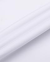 Vista 200 de Alimens & Gentle - Camisas de vestir con bolsillo y manga corta, de color liso y sin arrugas, estilo casual con botones, para hombres