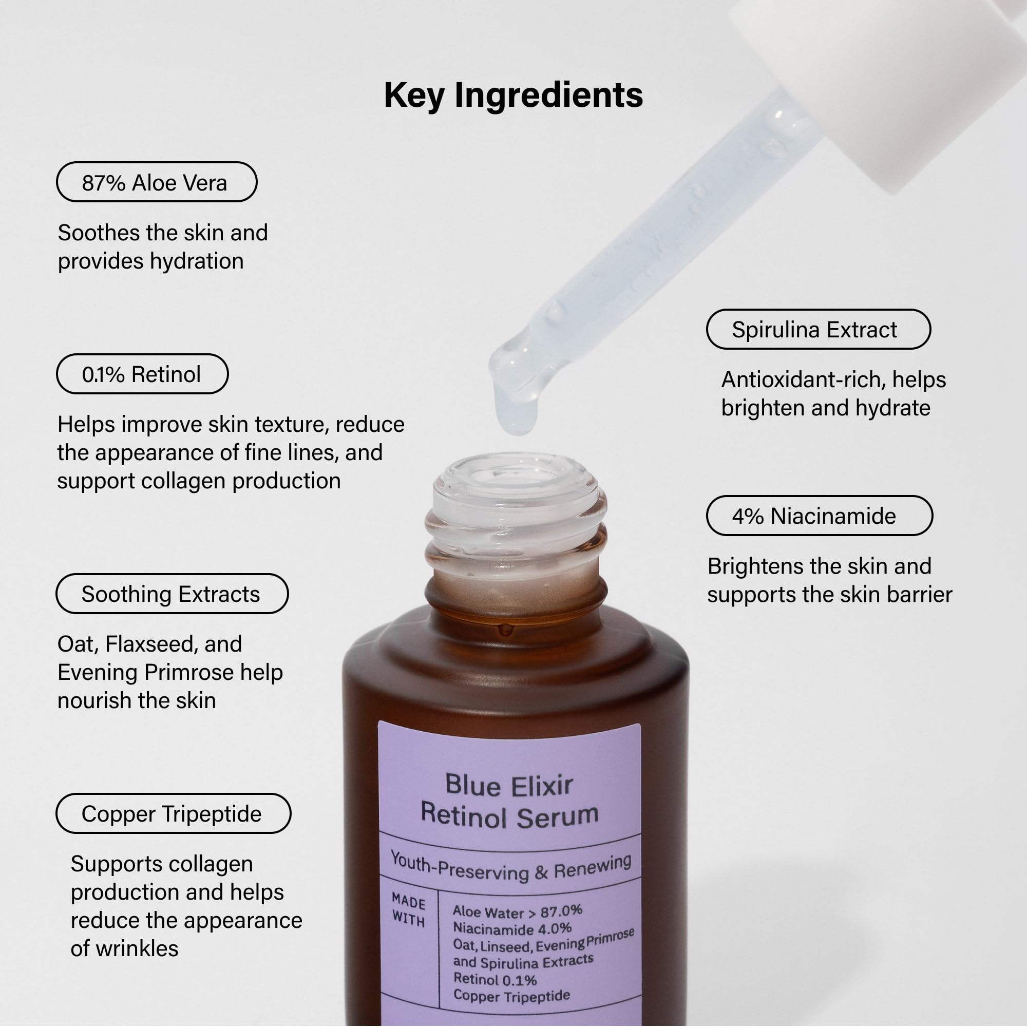 Meisani Pack Dúo Sérums: Glow Drops Vitamin C y Blue Elixir Retinol