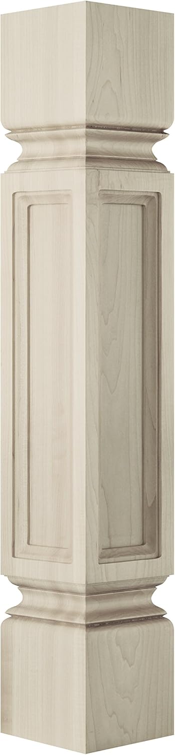 Madeline Traditional Column, Red Oak