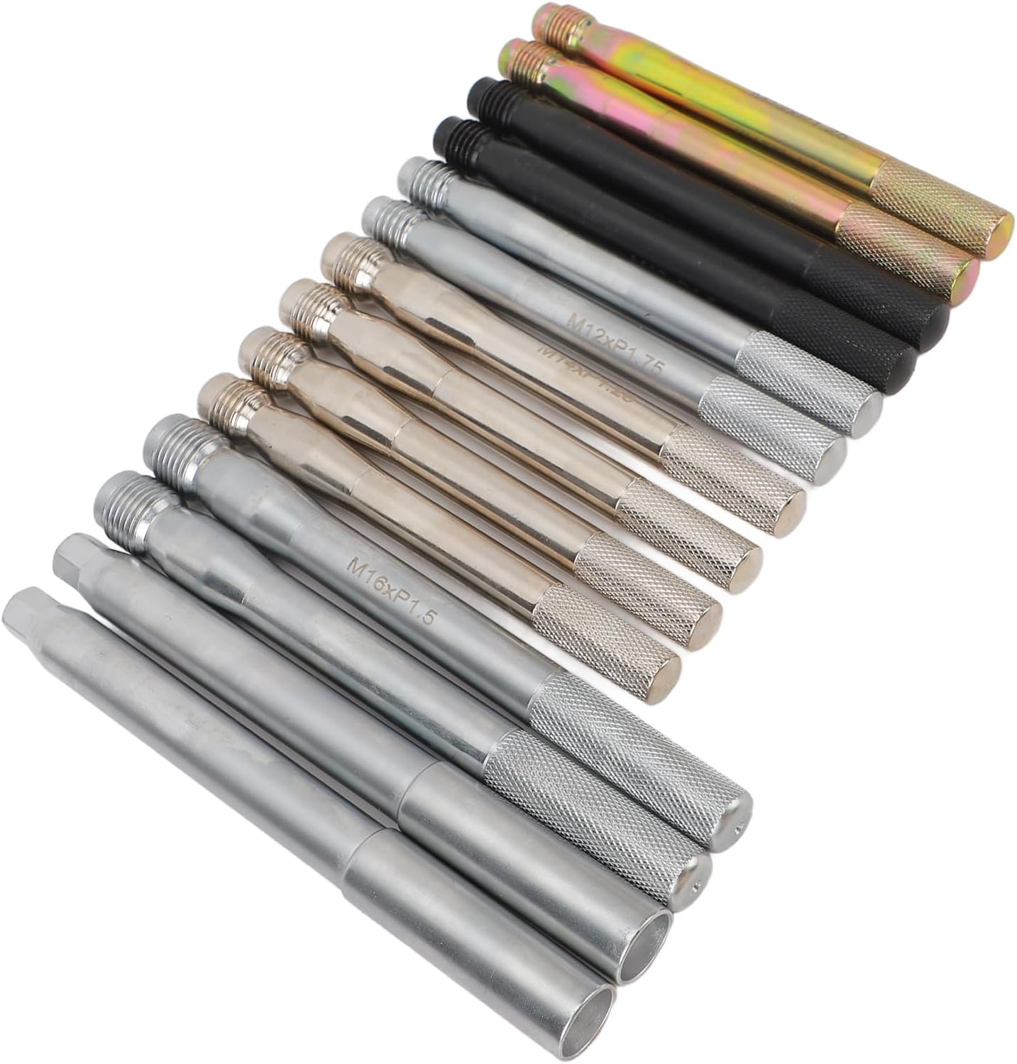 14 PCS Wheel Stud Alignment Pin Carbon Steel Wheel Alignment Balancing Guide Tool for Vehicles, Rushbom6bko1au470