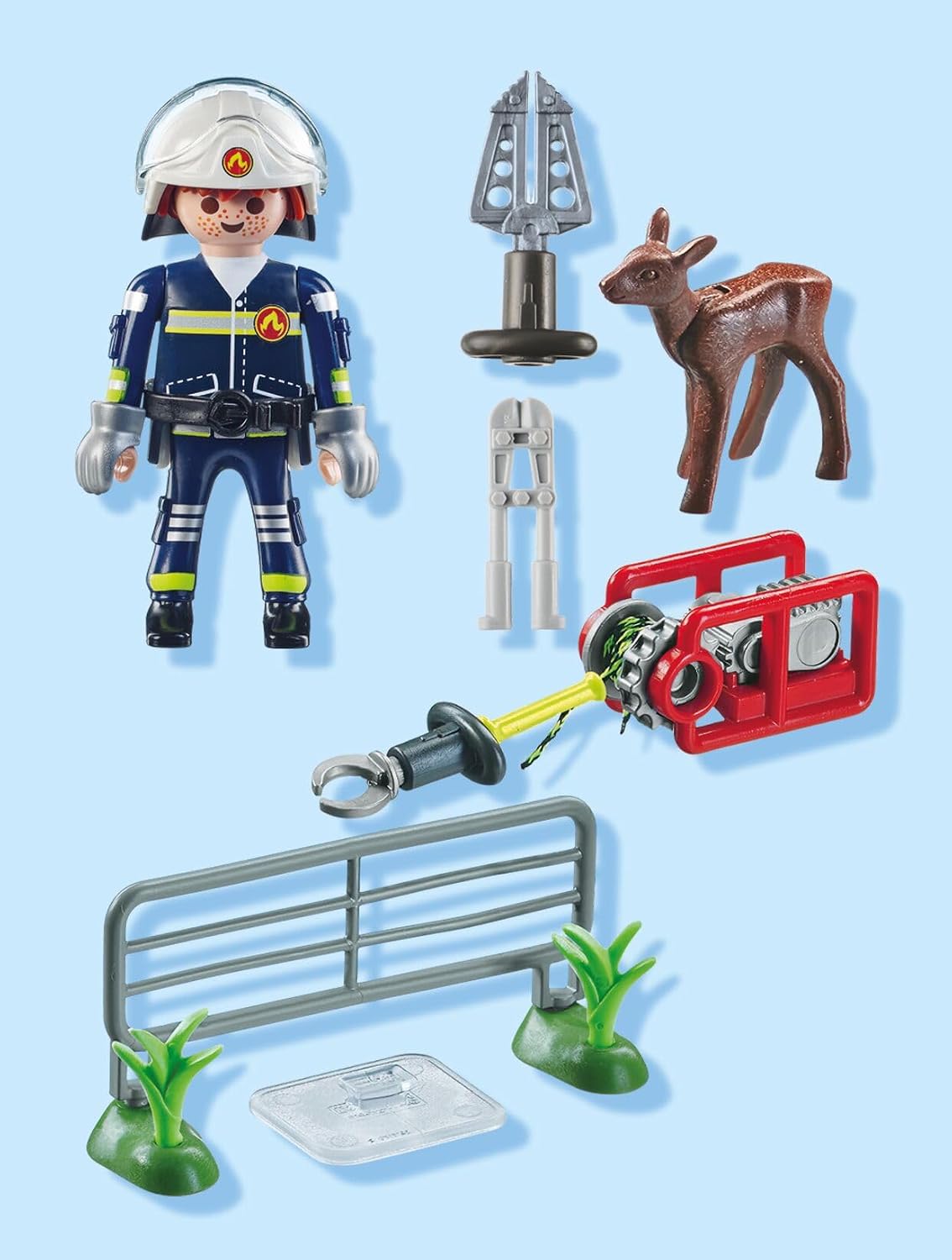 PLAYMOBIL Aktion 71467 Fire Brigade Animal Rescue from 4 Years