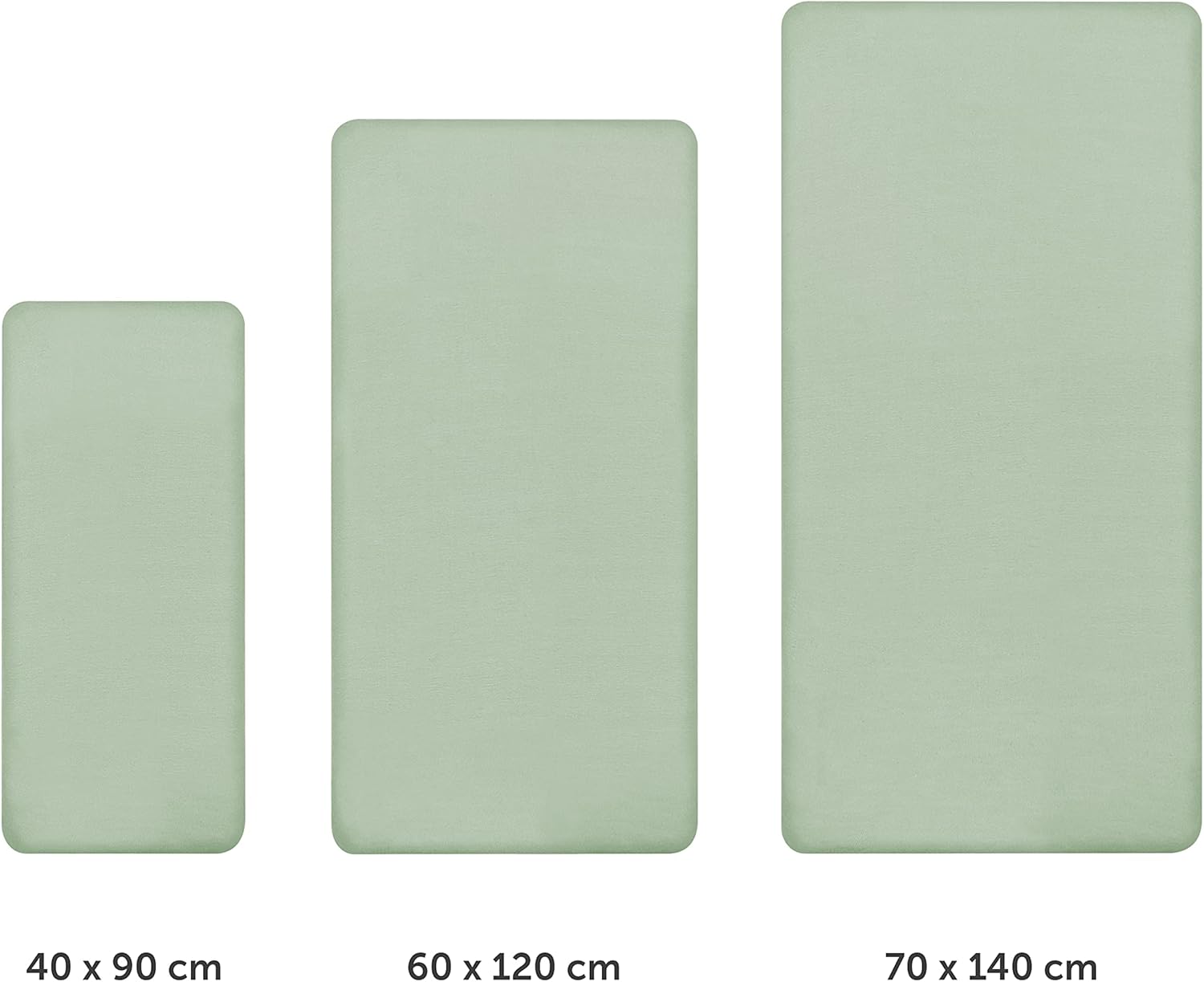 Blumtal Cot Bed Sheets Soft 135gsm Cotton Travel Cot Sheets 120×60