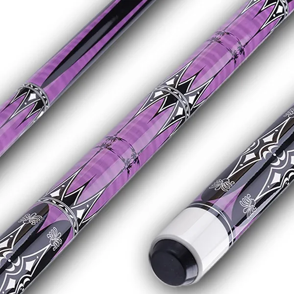 Sinsilvie 13mm 58 Inch 19 20 oz Billiard Pool Cue Stick, 1/2 Maple Billiard Pool Stick, House Bar Pool Table Sticks for Men