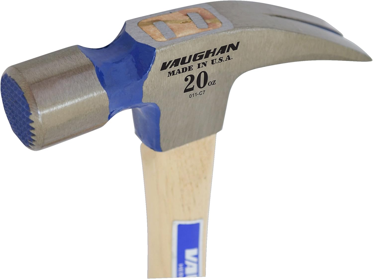 VAUGHAN Hickory Handle 999 Series Framer Hammer, 20oz Smooth Face, Made in the USA, 999ML, VN10530