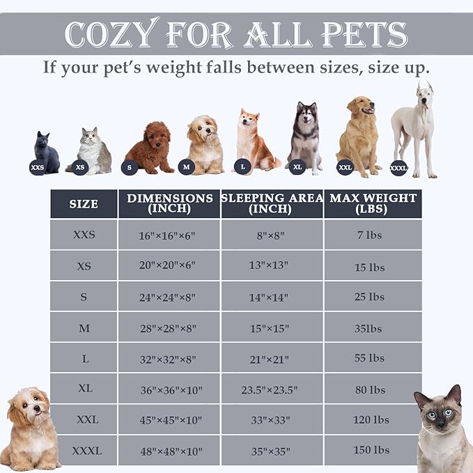 Cama Redonda para Perro y Gato Tamaño Pequeño Lavable Antiansiedad miniatura 4