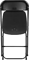 Vista 15 de Flash Furniture Hercules - Juego de 10 sillas plegables de plástico resistentes para interiores y exteriores, sillas apilables comerciales plegables