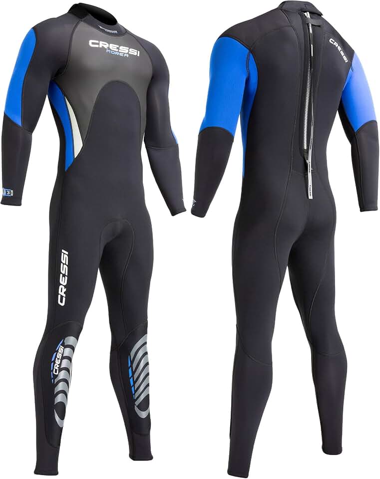 Cressi Roupa de mergulho masculina Ultraspan feita em material premium - Morea projetado na Itália: qualidade desde 1946